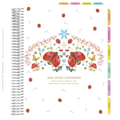 Daily Planner 2026 | Abra Suas Asas | LadyBug