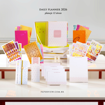 Daily Planner 2026 | Bee Flower | Line