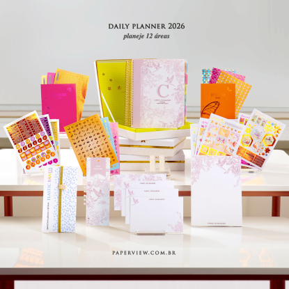 Daily Planner 2026 | Reflet de Jouy | Rosê III