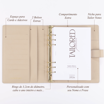 Tailored Planner 2026 | Marzipan