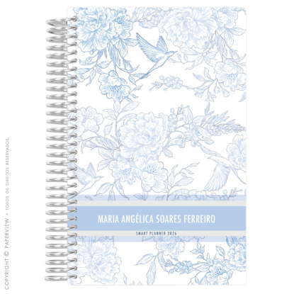 Smart Planner 2026 | Reflet de Jouy | Blue