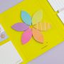 Booklet Note-It Bee Flower - bee happy 