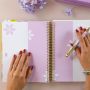Daily Planner Mirage Classic I - páginas bee flower