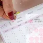 Jellies Translúcidos - decorando daily planner 