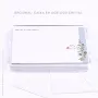 Cartão de Mensagem Angelina Bleue - caixa em acrílico 