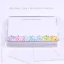 Cartão de Mensagem Bee Flower Rainbow - caixa de acrílico 