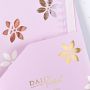 Daily Pocket Bee Flower detalhes hot stamping e bee flower 