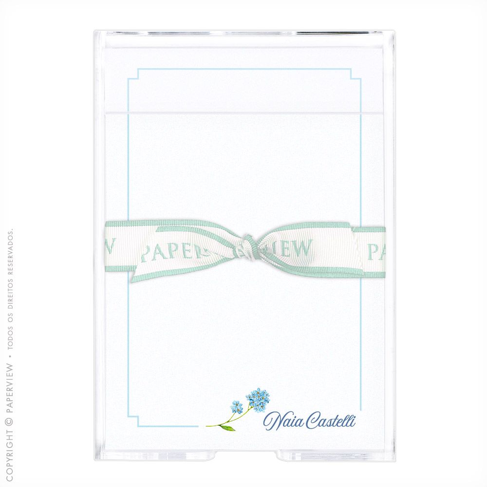 NOTEPAD ALLURE BLUE