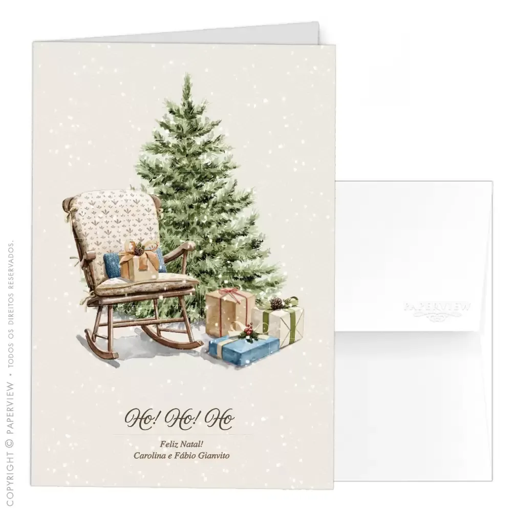 Compre Kit 8 Cartões + Etiquetas + Embalagem de Natal Fábula - Paperview