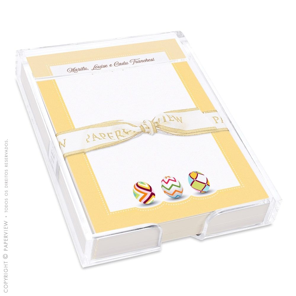 Notepad Ovos Pysanky Butter