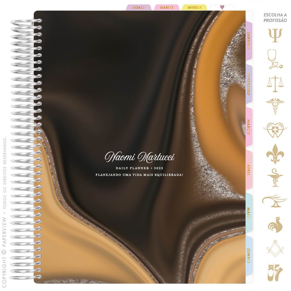 Daily Planner Mirage Caramel I
