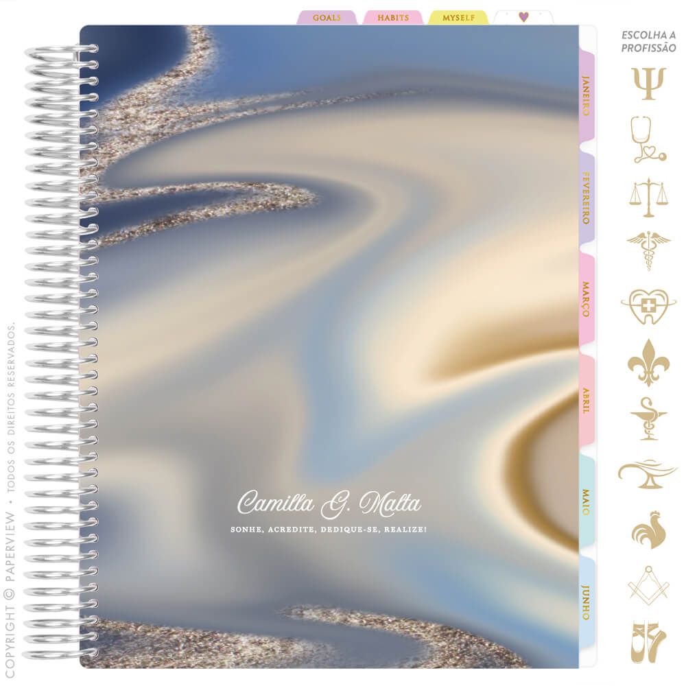Daily Planner Mirage Royal III
