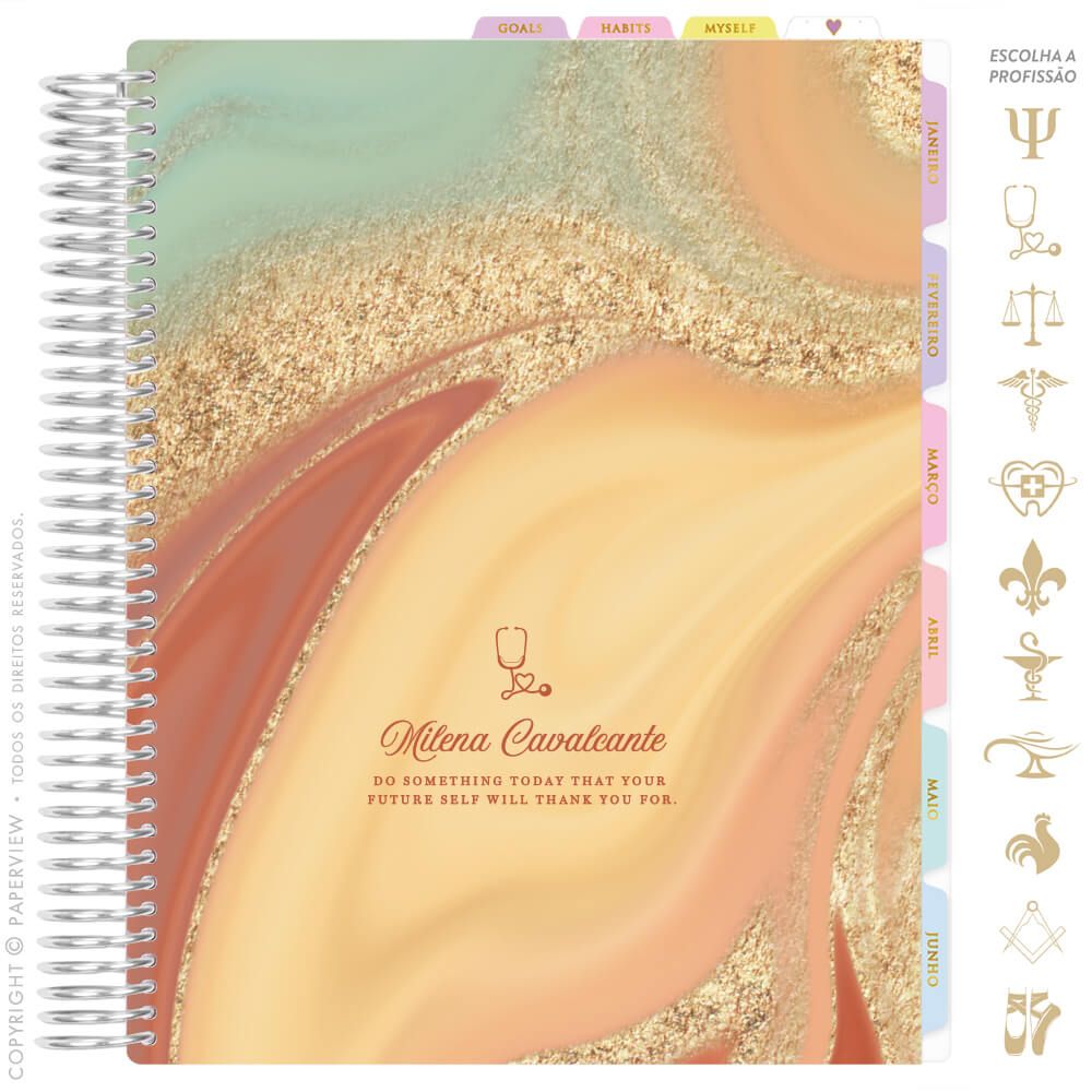 Daily Planner Mirage Sunset I