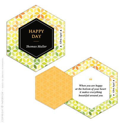 Bee Open Cards Happy Day