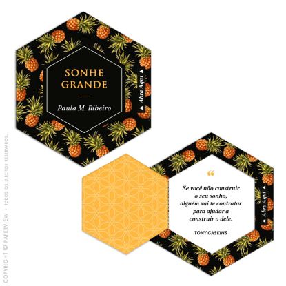 Bee Open Cards Sonhe Grande