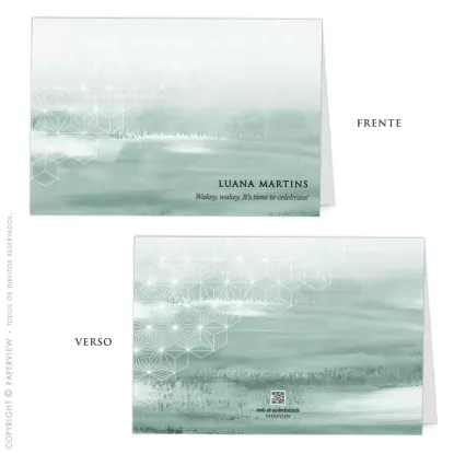 Cartões Duplos Serena Design