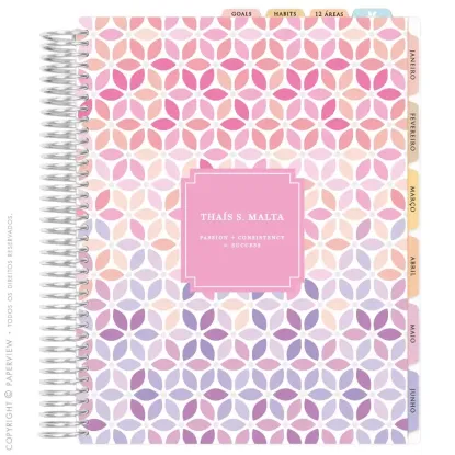 Daily Planner Bee Flower Berry - Planner 2023 Planner personalizado