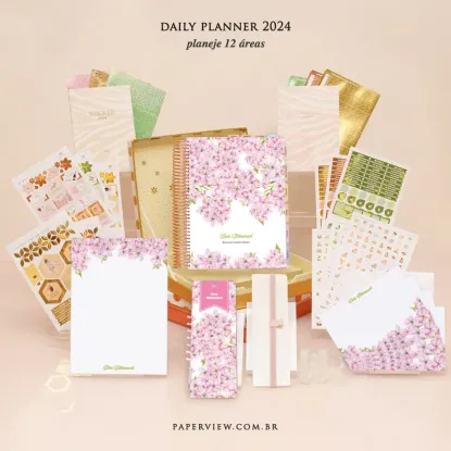 Daily Planner Allure Rose - planner 2023 planner personalizado