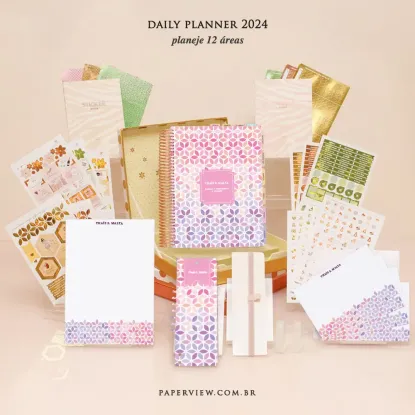Daily Planner Bee Flower - Planner 2023 Planner personalizado