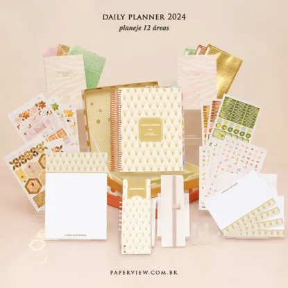 Daily Planner Diamond Aurum - Planner 2023 Planner personalizado