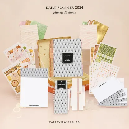 Daily Planner Diamond Onyx - Planner 2023 Planner personalizado