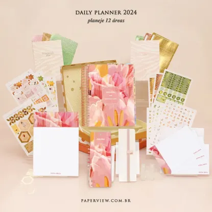 Daily Planner Joie de Vivre Candy - Planner 2023 Planner personalizado