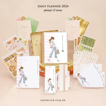 Daily Planner Paperdiva Déborah Fit Yoga - Planner 2023 Planner personalizado