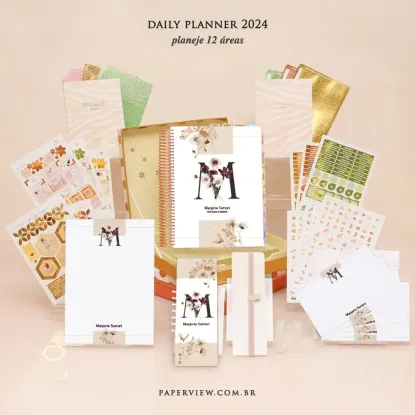 Daily Planner Secret Garden Balance - Planner 2023 Planner personalizado