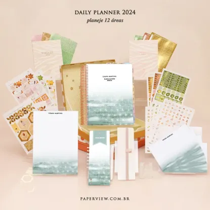 Daily Planner Serena Design - Planner 2023 Planner personalizado