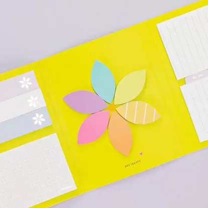 Booklet Note-It Bee Flower