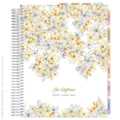 Daily Planner Allure Silver & Gold