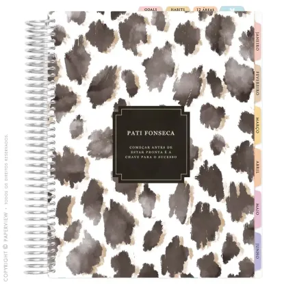 Daily Planner Animale Print
