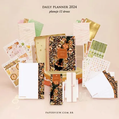 Daily Planner Animale Tropical