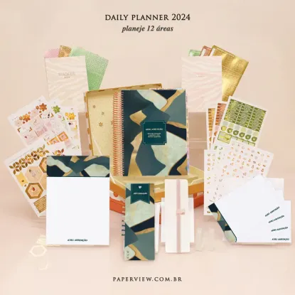 Daily Planner Paradiso Gold