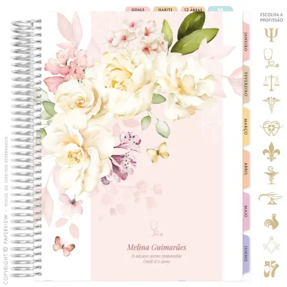 Daily Planner Miley Rose Color
