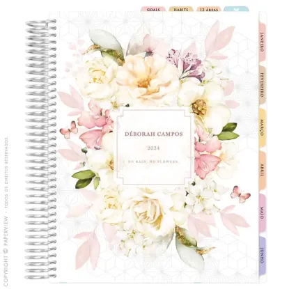 Daily Planner Miley Rose Design