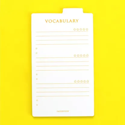 Note-It Ideas Vocabulary