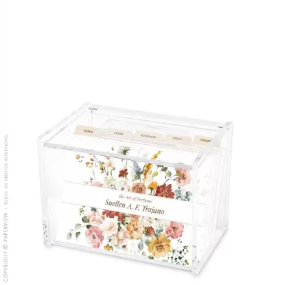 Cristal Box Splendore Aurora - caixa aberta
