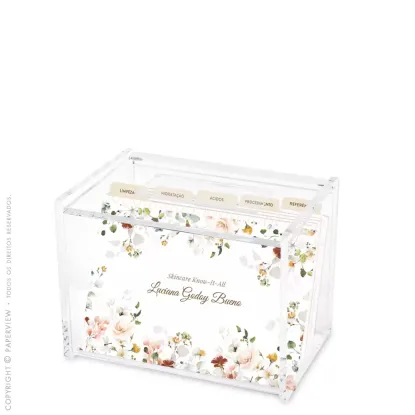 Cristal Box Splendore Fluire - caixa aberta 