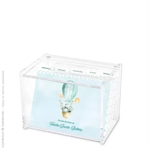 Cristal Box Easter Bunny - caixa fechada 